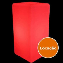 Locação de Mesa Bistrô Baixa de LED em São Paulo | Móveis Led
