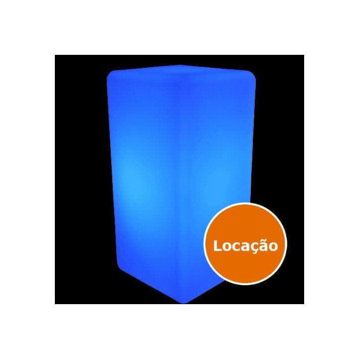 Locação de Mesa Bistrô Baixa de LED em São Paulo | Móveis Led