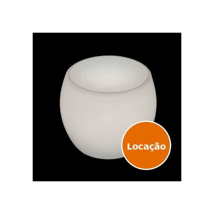 Locação de Mesa Baixa de LED Barril em SP | Móveis Led