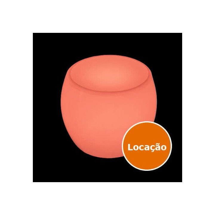 Locação de Mesa Baixa de LED Barril em SP | Móveis Led
