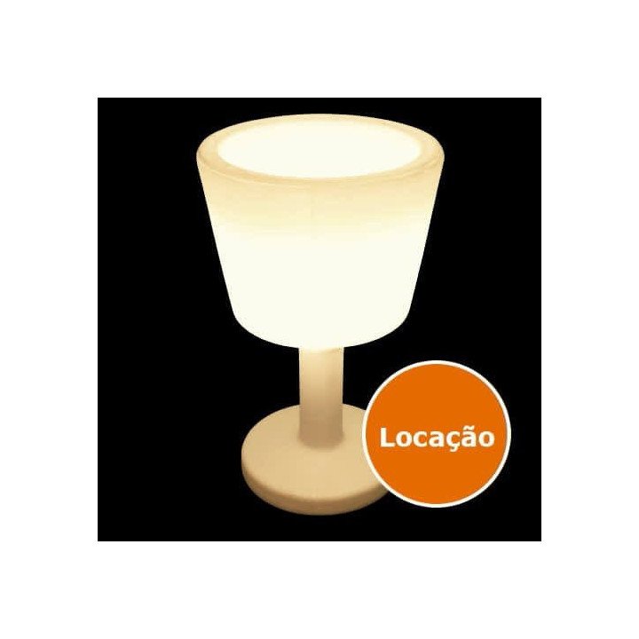 Locação de Champanheira de LED Taça em São Paulo | Móveis Led