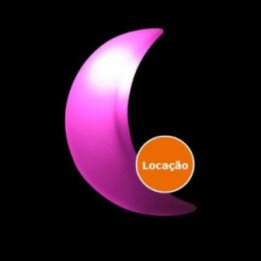 Locação de Lua Pendente de LED em São Paulo | Móveis Led