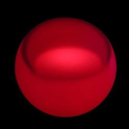 Puff Redondo de LED RGBW sem Fio | Móveis Led