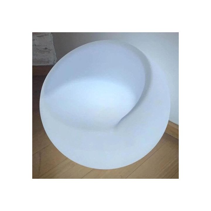 Puff Redondo de LED RGBW sem Fio | Móveis Led