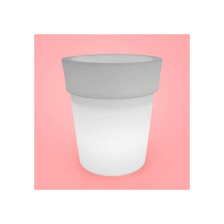 Locação de Vaso de LED Cachepot em São Paulo | Móveis Led
