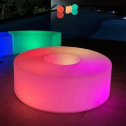 Locação de Banco Ring de LED em São Paulo | Móveis Led