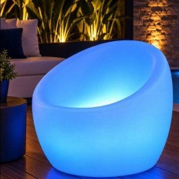 Locação de Poltrona de LED Oca em São Paulo | Móveis Led