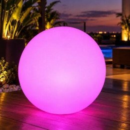 Locação de Esfera de LED 80 cm em São Paulo | Móveis Led