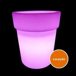 Vaso de Led Cachepot  - Locação