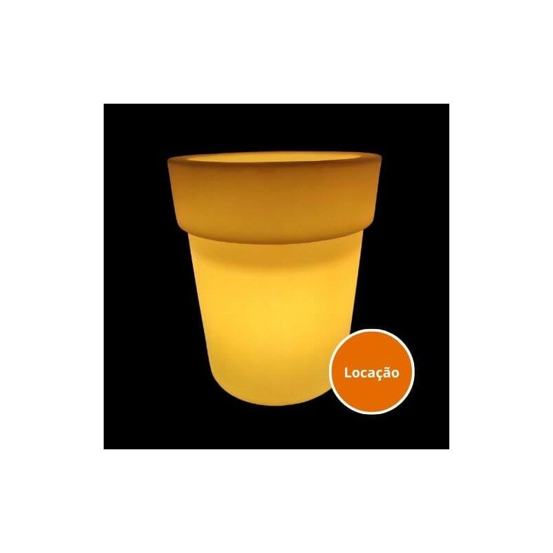 Vaso de Led Cachepot  - Locação