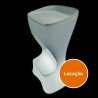 Banqueta de Led Onda - (Locação)  - Inove Seu Ambiente com Estilo e Tecnologia