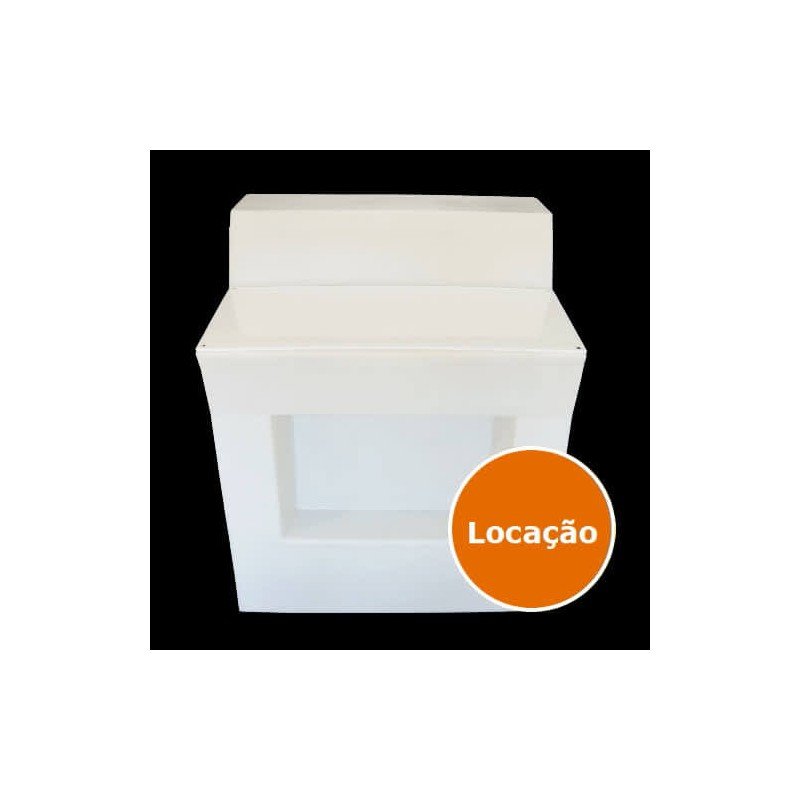 Balcão de led Reto - Locação