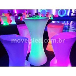 Banqueta de Led Onda - (Locação)  - Inove Seu Ambiente com Estilo e Tecnologia