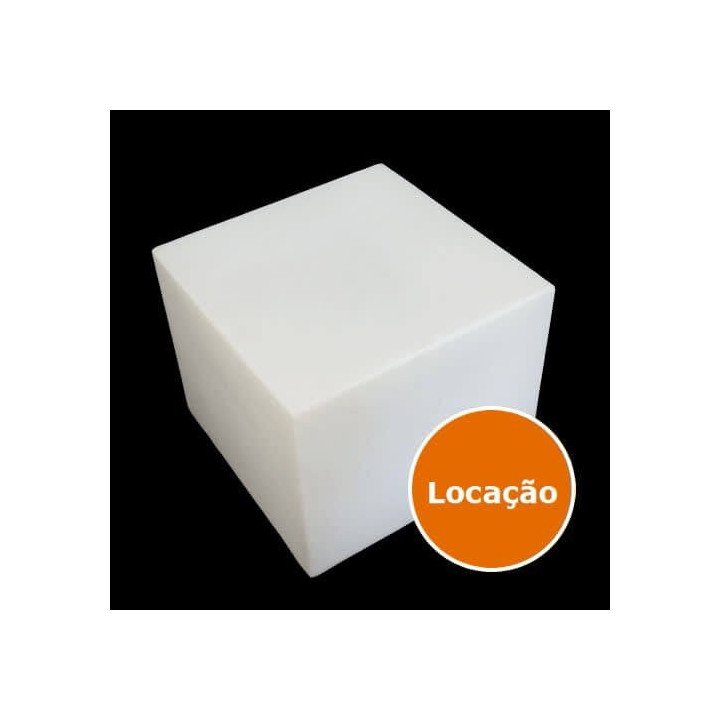 Locação de Puff Box 55 de LED em São Paulo | Móveis Led