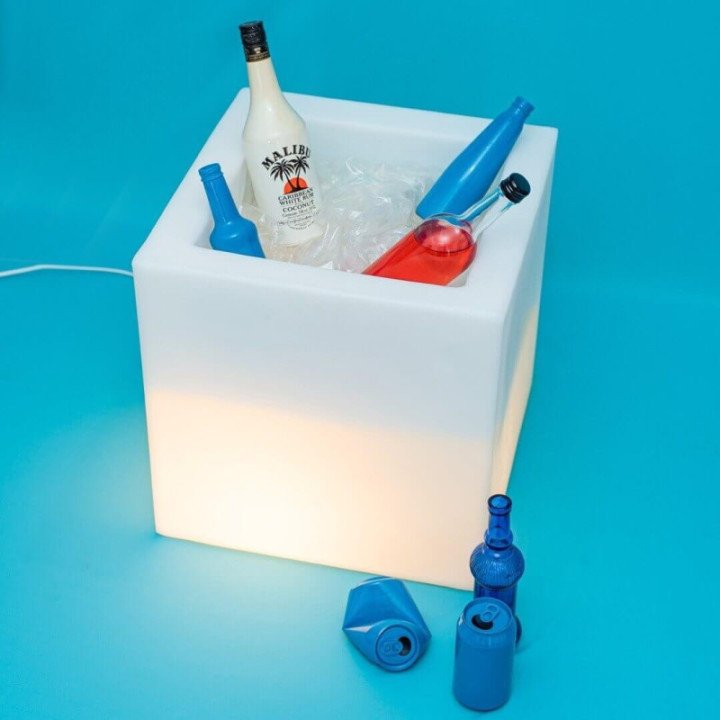 Locação de Nicho de LED 42 cm em São Paulo | Móveis Led